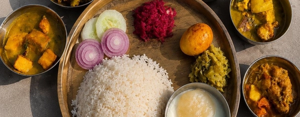 Assamese Thali